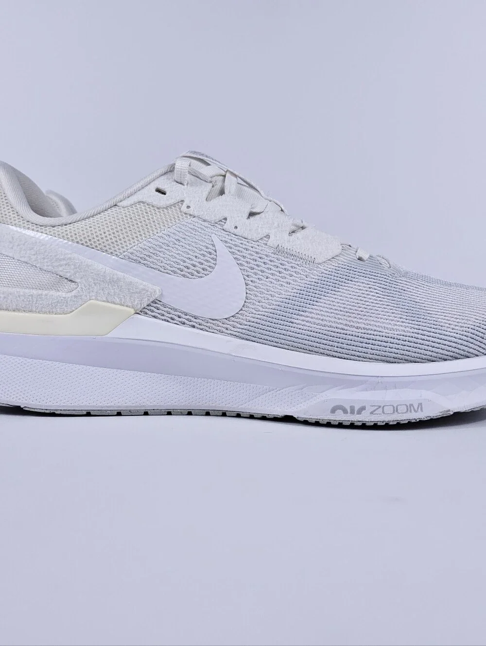 Nike Structure 25 Mens 11 Stability Cushion Support Road Running Shoe White